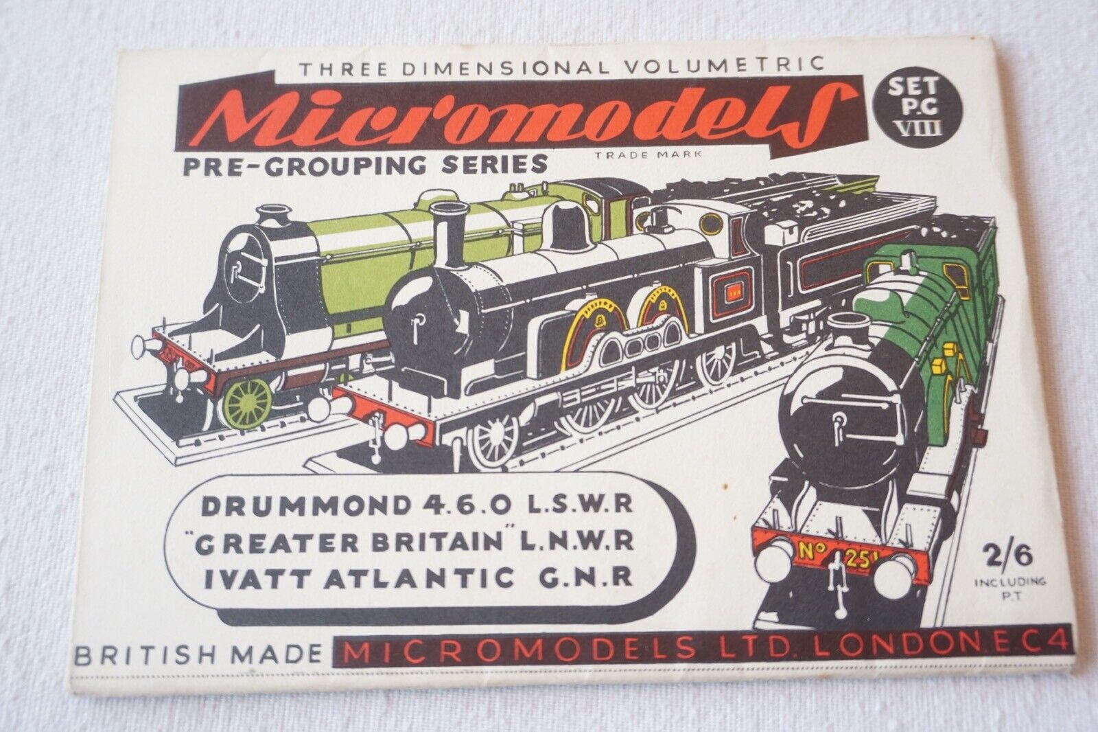 Micromodels Pre Grouping Railway Loco Model Set Drummond Ivatt Sealed Unused