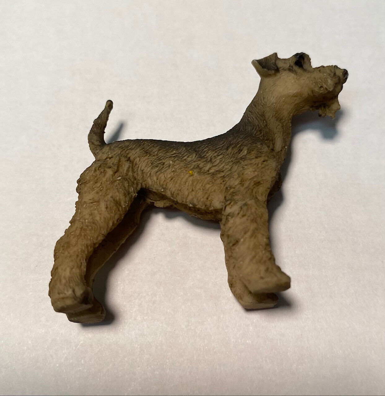 Heidi Ott  Miniature Animal #XZ516 1:12 Scale Pet Dog Puppy Schnauzer