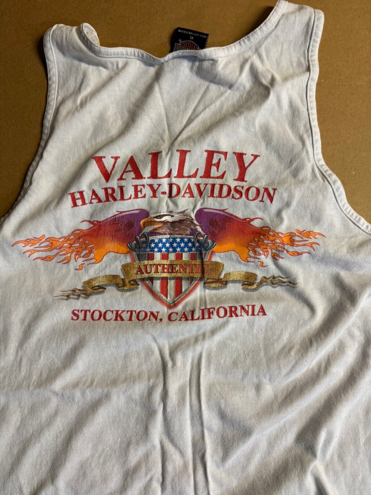 Men’s XL Tank Top, Valley Harley-Davidson 