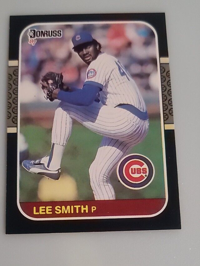 Lee Smith Chicago Cubs 1987 Donruss #292