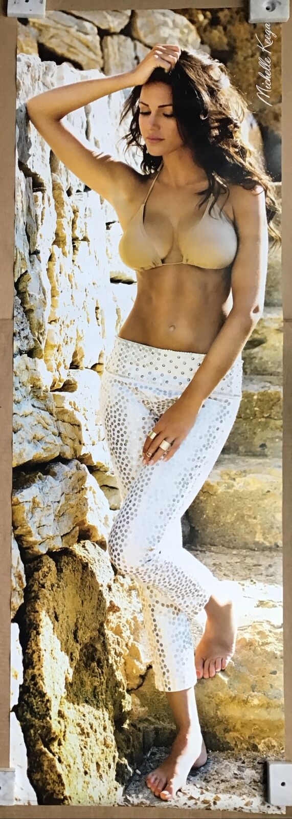 Michelle Keegan Gorgeous Sexy English Actress Hot Man Cave OOP  Door Poster