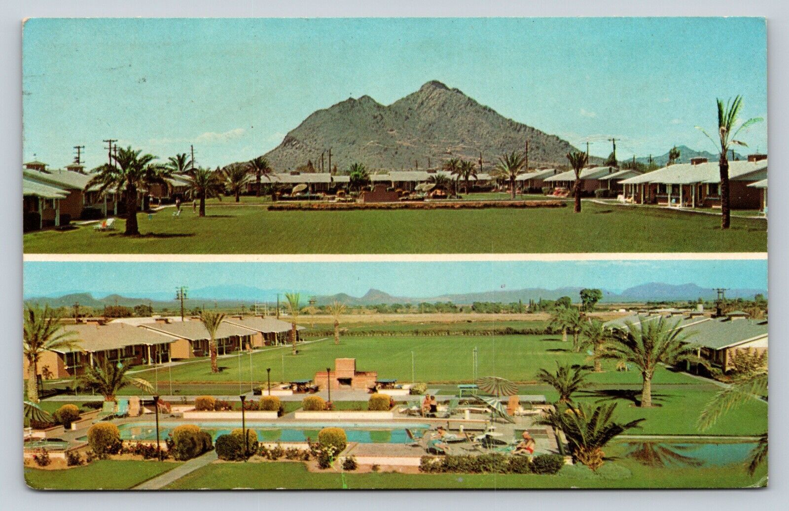 c1972 Scottsdale Arizona AZ Paradise Valley Guest Ranch Resort VINTAGE Postcard