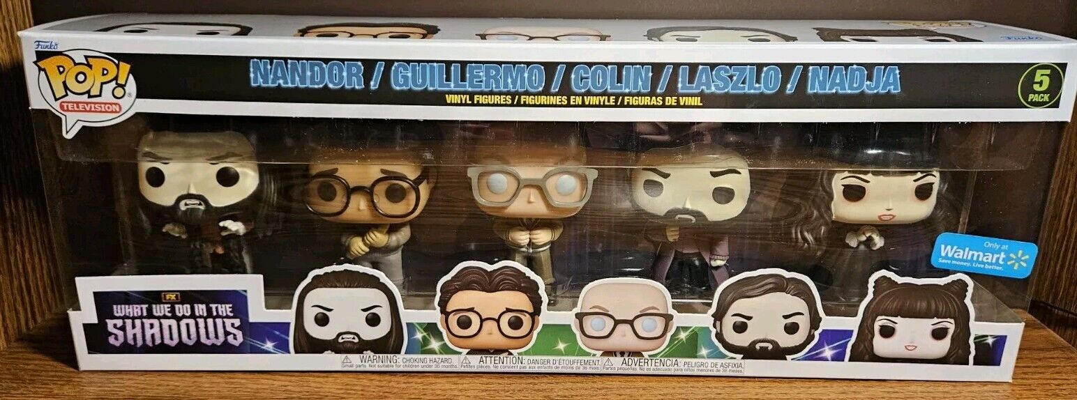 Funko Pop What We Do In The Shadows Nandor Guillermo Colin Laszlo Nadja 5 Pack 