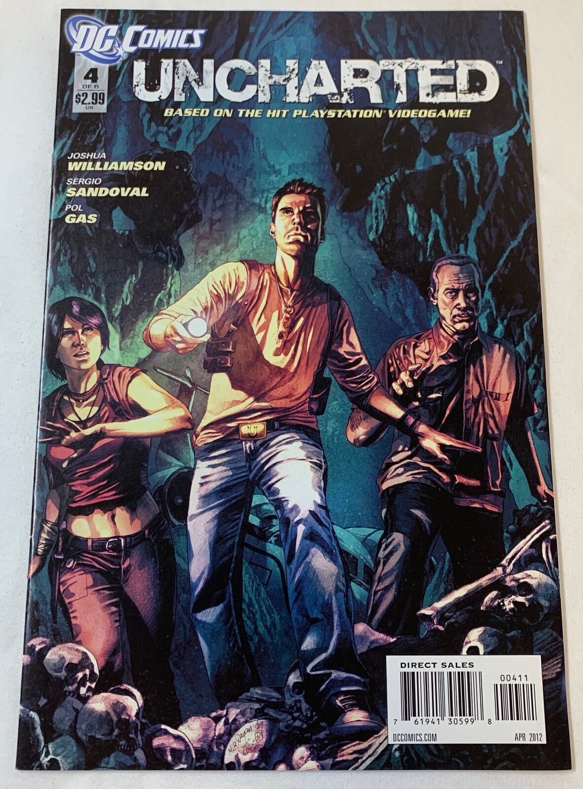 DC video game comic ~ UNCHARTED #4