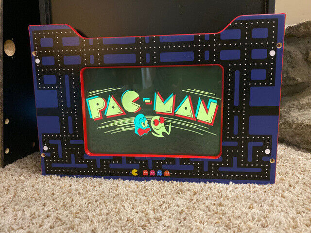 Arcade1up Pac - Man Marquee Mood Lit Riser Front Replacement