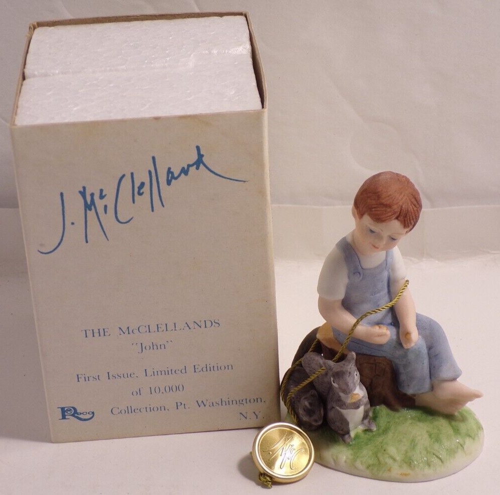 Reco Collection The McClellands John First Issue Limited Figurine Japan New