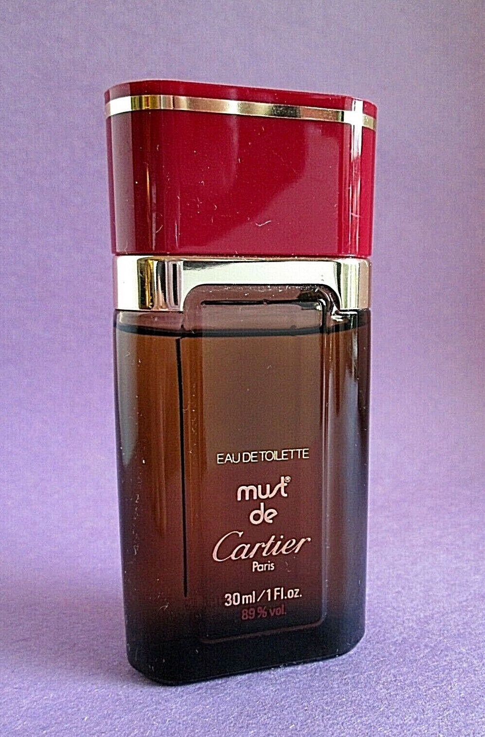 Must de Cartier 1981 Vintage Eau de Toilette Splash 30 ml 1 oz Ligne Voyage 2 ll
