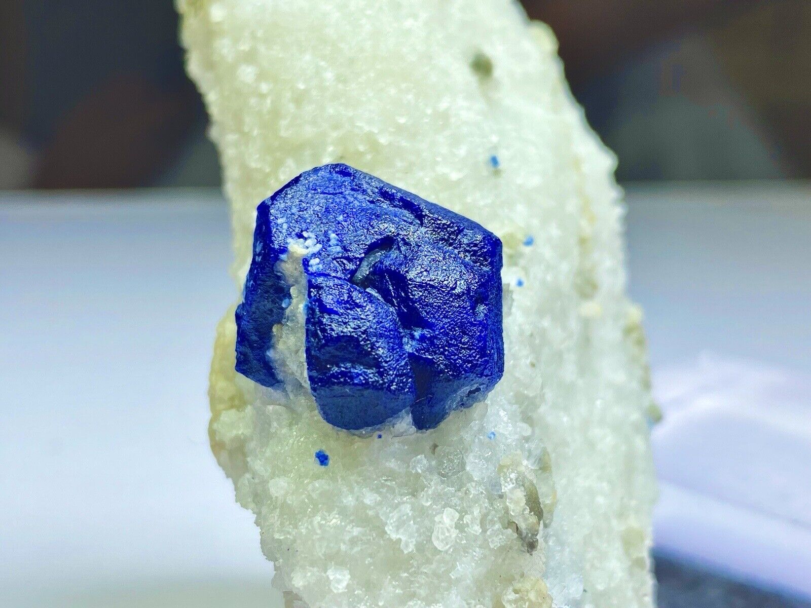 900 CTS Beautiful  Terminated Lazurite Crystal On Matrix Specimen , @AFG