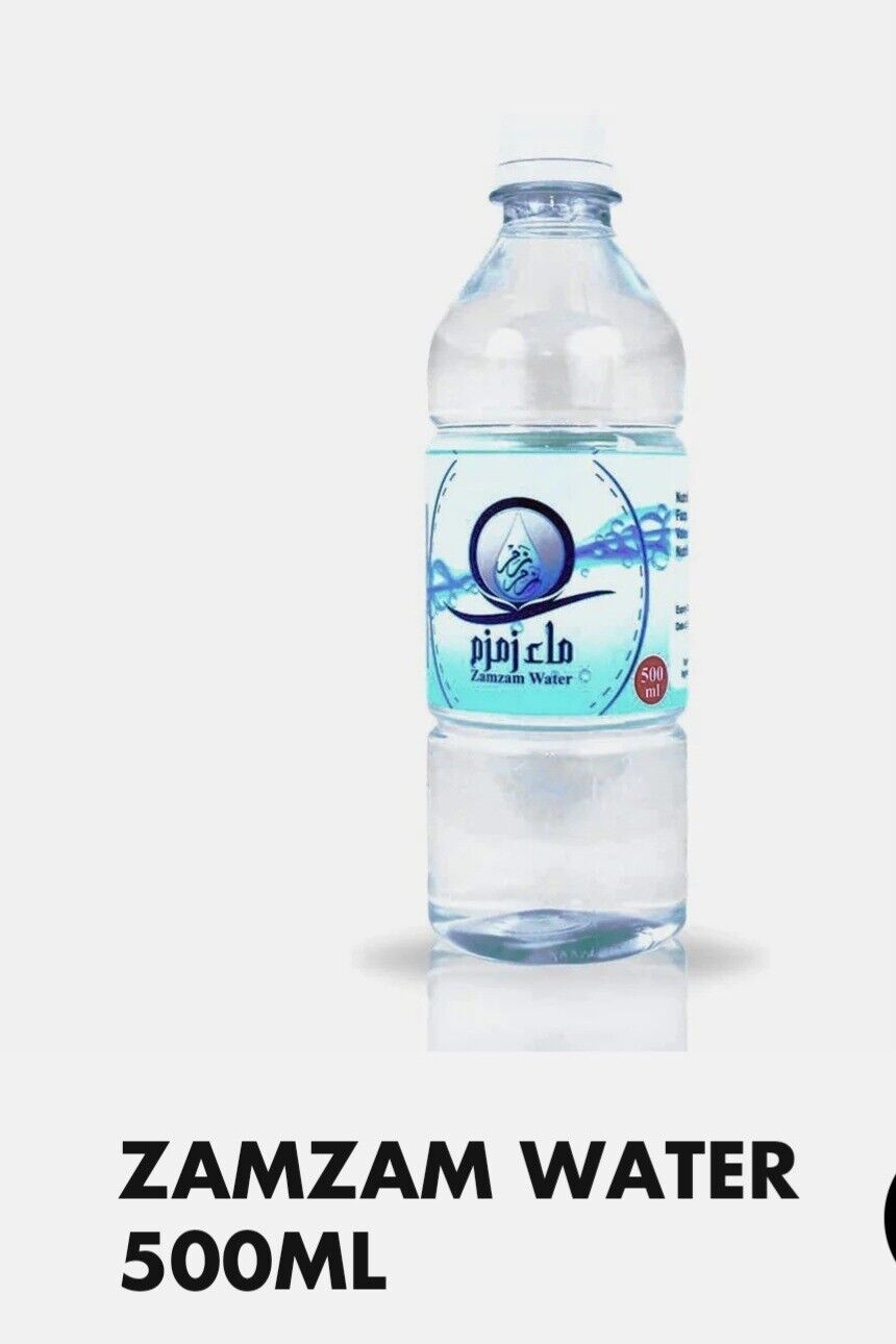 holy zamzam water 500 ML (PACK OF 6) From Makkah 100% Authentic