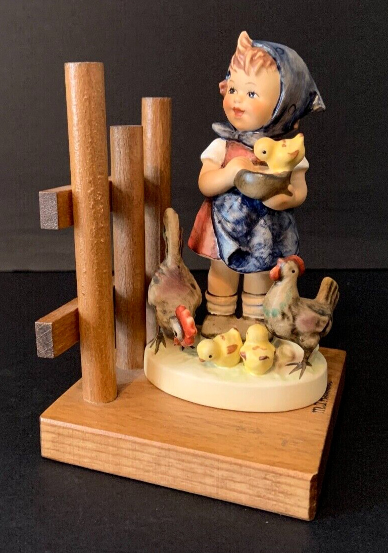 Vintage M J Hummel Figurine W Germany -Feeding Time Bee in V