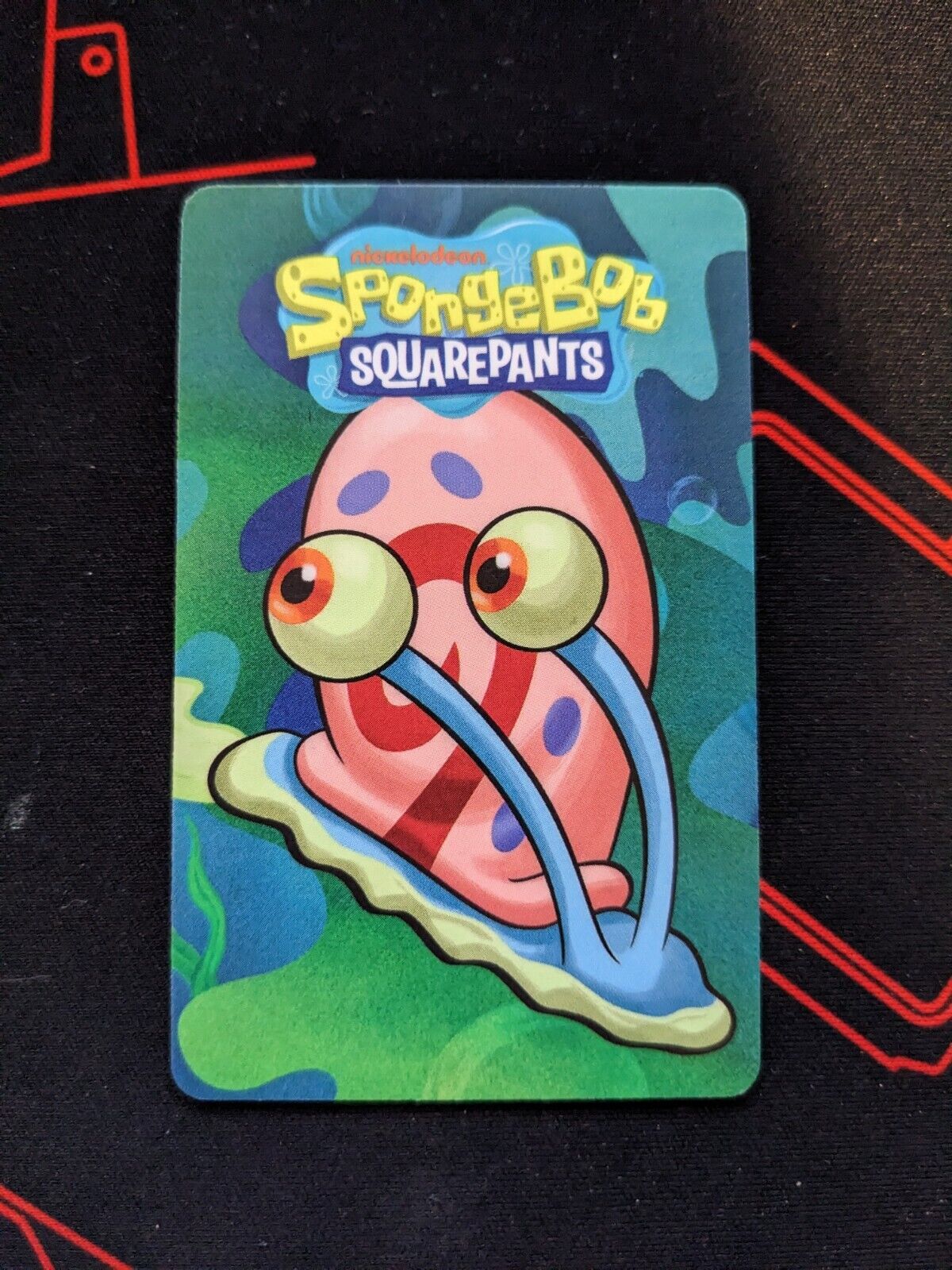 RARE Gary The Snail Card from Dave & Busters SpongeBob Arcade Game