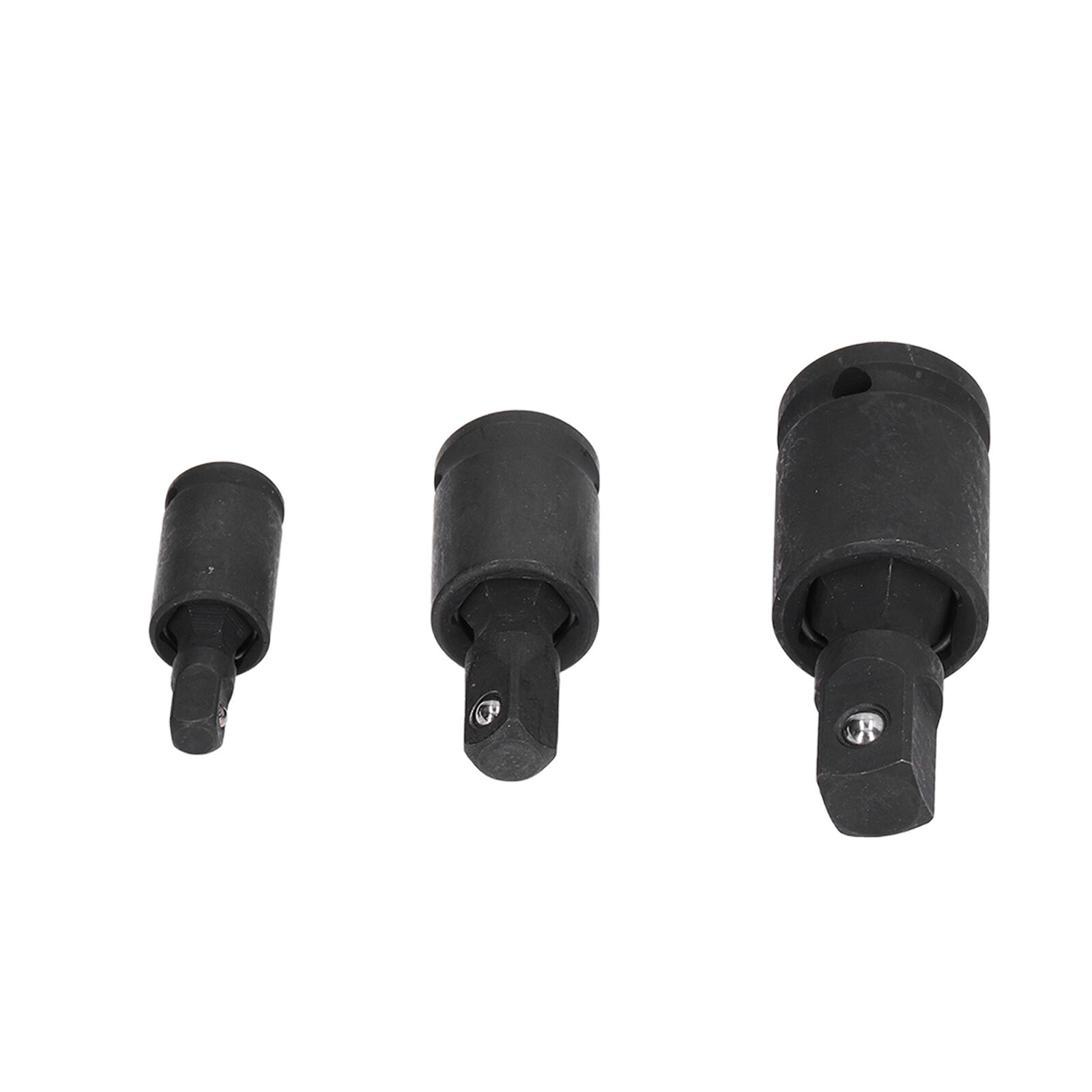 3PCS Universal Joint Socket Adapter 1/2 1/4 3/8 Drive Impact Adapter Socket AOS
