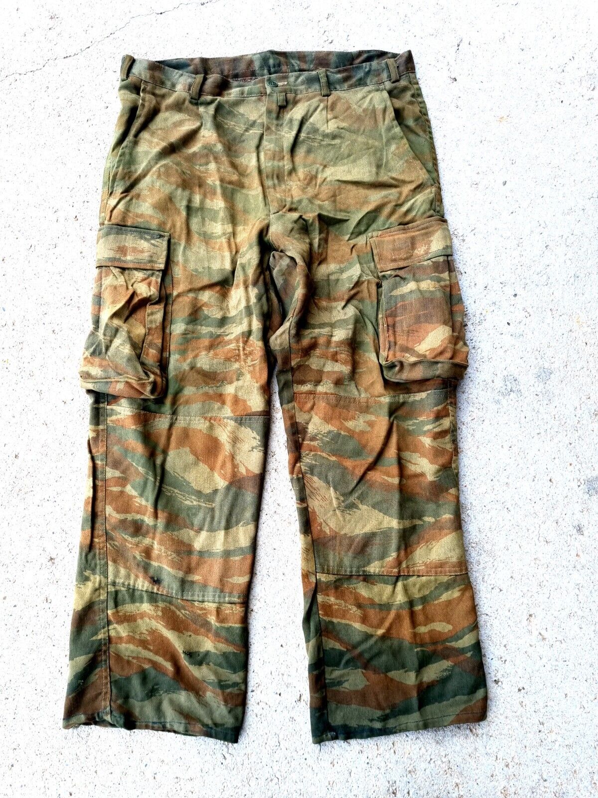 Bosnian serb army Green tiger stripe camouflage trousers  pants Serbian bosnia