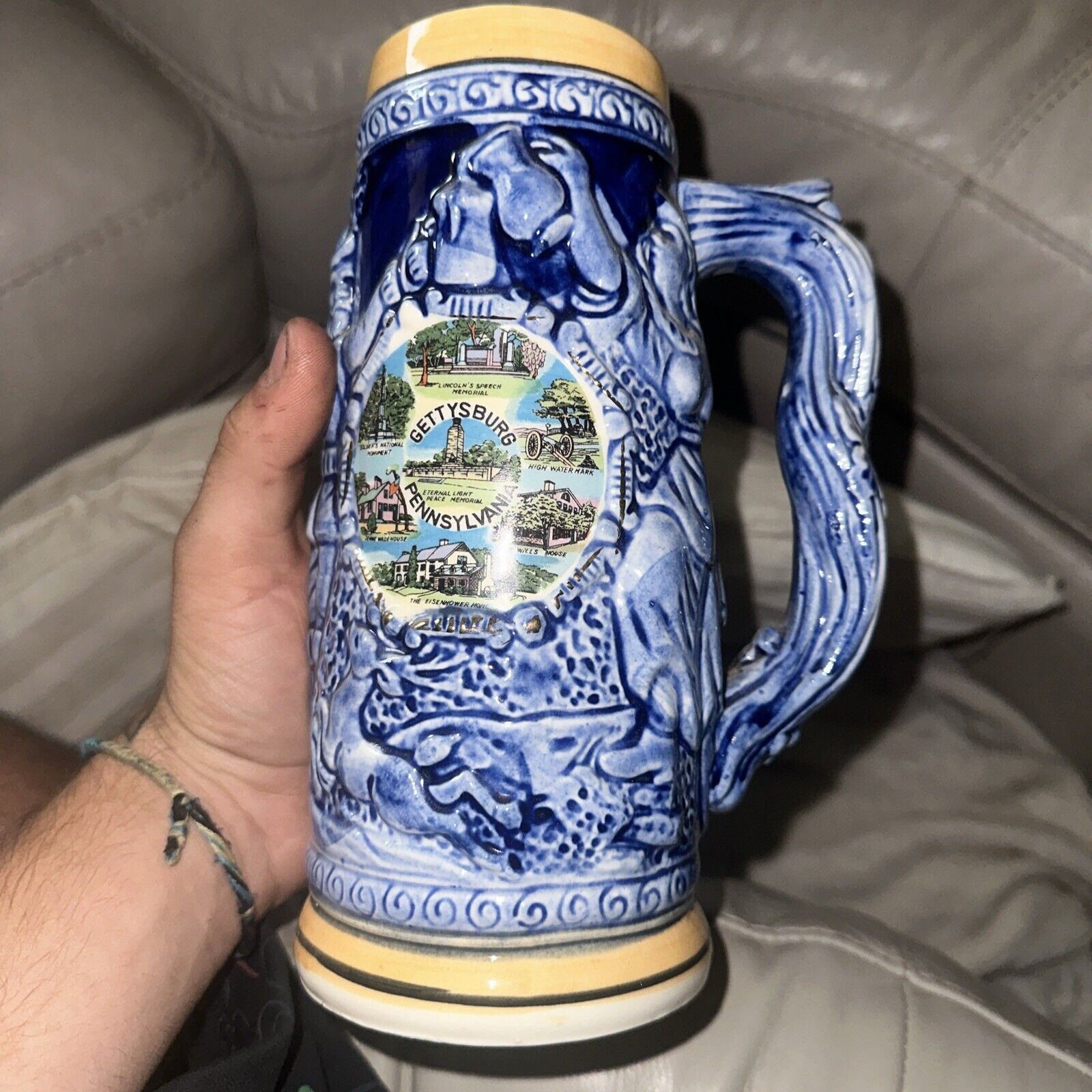 vintage gettysburg souvenir Cup