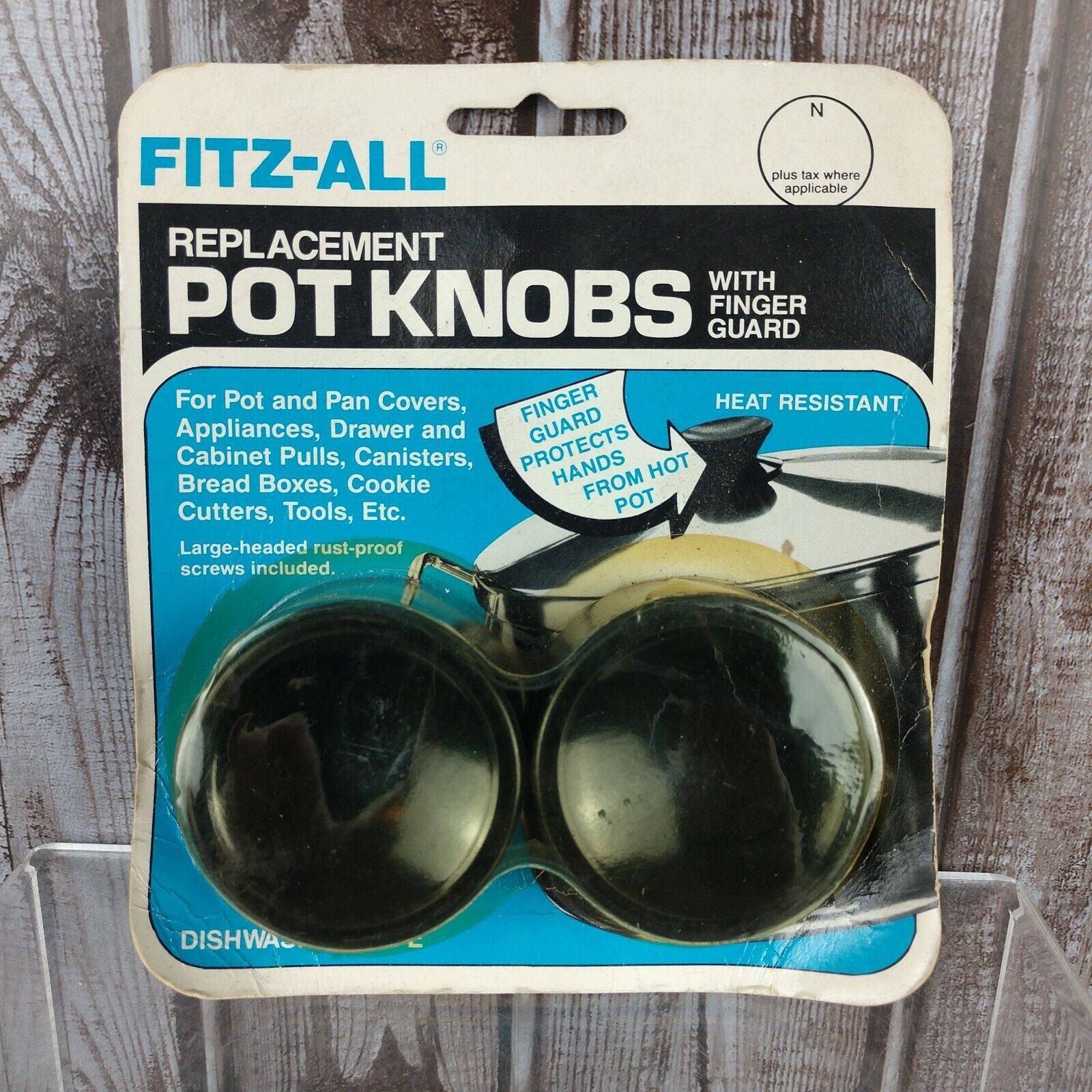 Fitz-All Replacement Pot Knobs, Model #581 Set of 2 knobs by TOPS Mfg. Co.