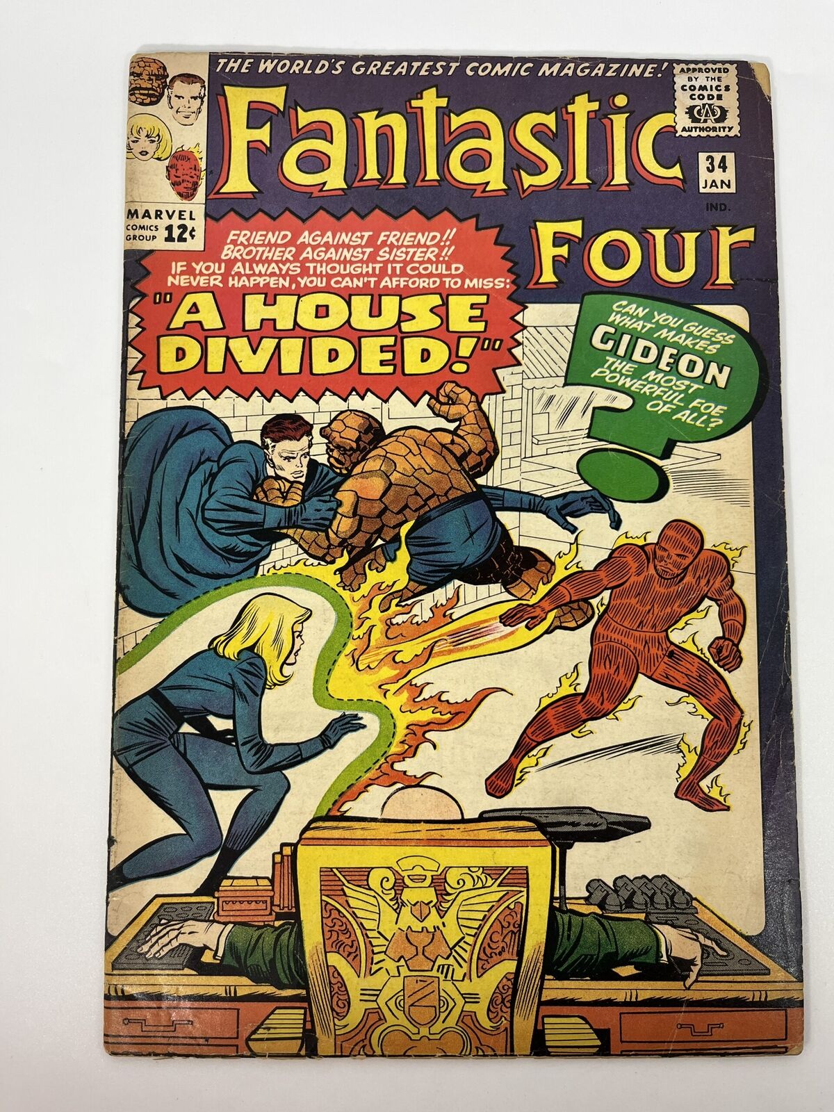 Fantastic Four #34 (1964) in 4.5 Very Good+