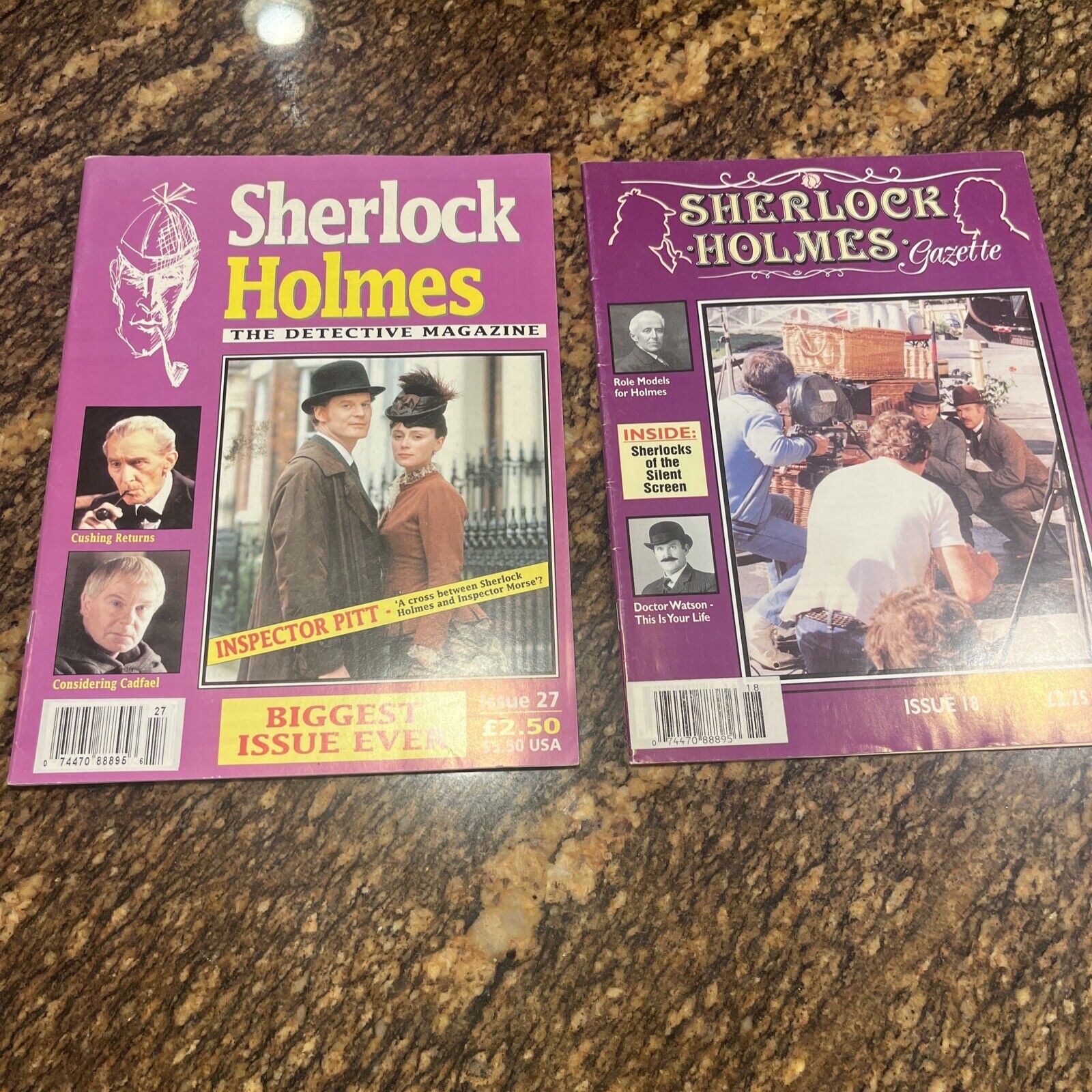 RARE Vintage Sherlock Holmes Gazette Issue No. 18 1996 Issue 27 Magazine