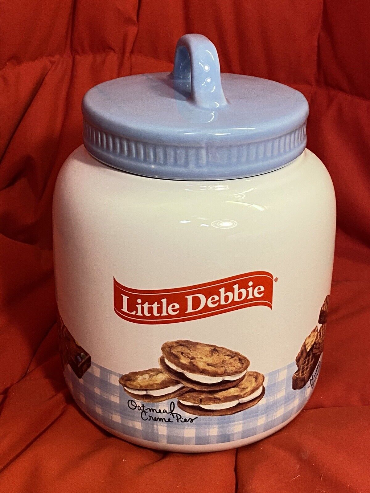 NEW Little Debbie Snack Cakes Cookie Jar NEW