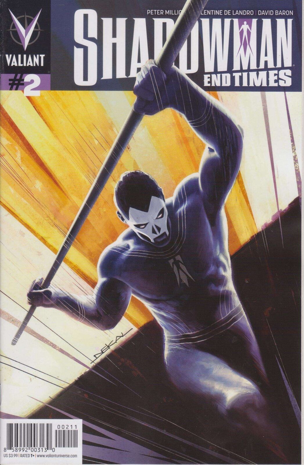 Shadowman: End Times #2 VF; Valiant | Peter Milligan - we combine shipping