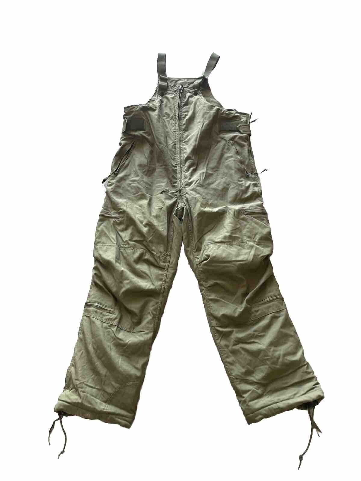 Military Cold Weather Overalls Large Long New No Tags