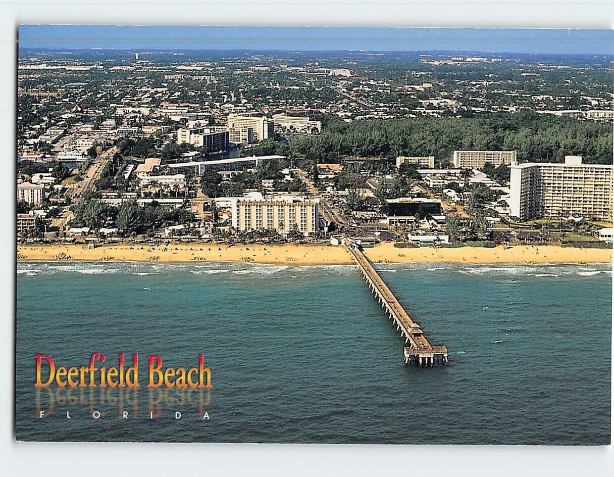 Postcard Deerfield Beach Florida USA