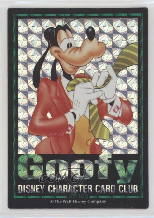 1995 Amada Disney Character Card Club Goofy Minnie Mouse #ST-162 0q9m