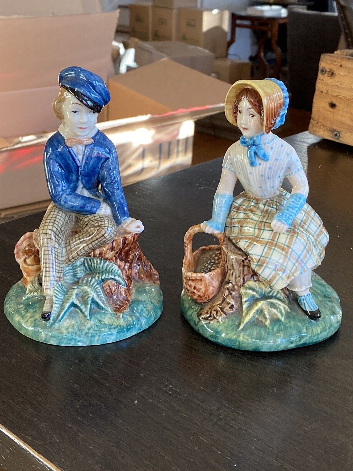 Pair Of  GORT American Classics Figurines