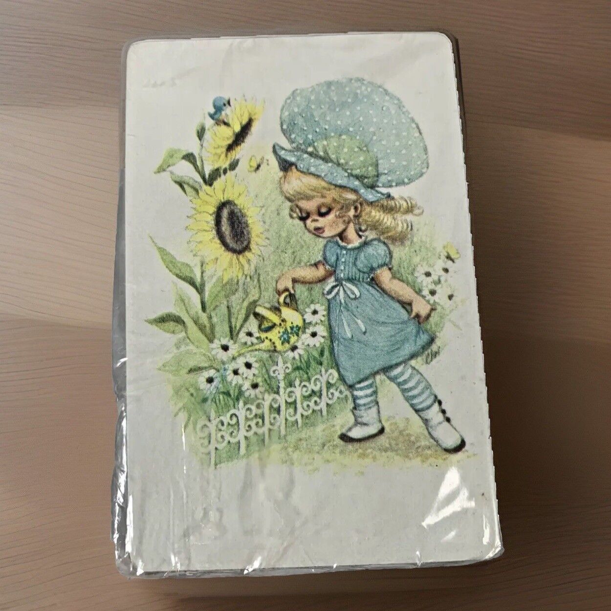 Vintage 1960/70’s Playing Cards sealed Garden Girl Stardust New Old Stock