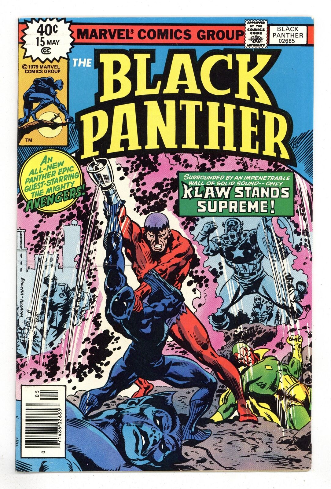 Black Panther #15 FN/VF 7.0 1979