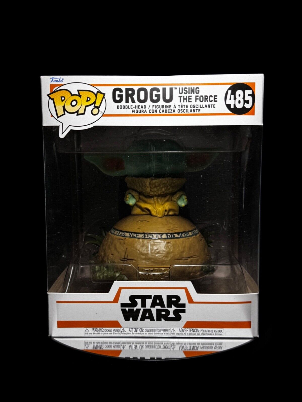 Funko Pop Deluxe: Star Wars - Grogu Using the Force #485