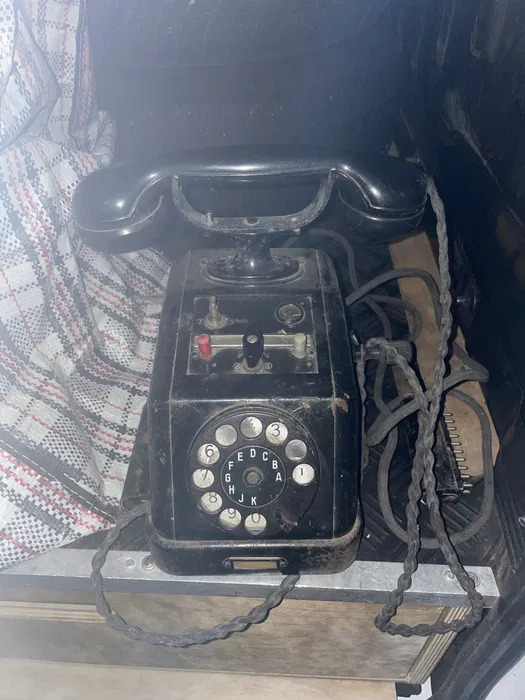 Wehrmacht army telephone, 1938. WWII WW2