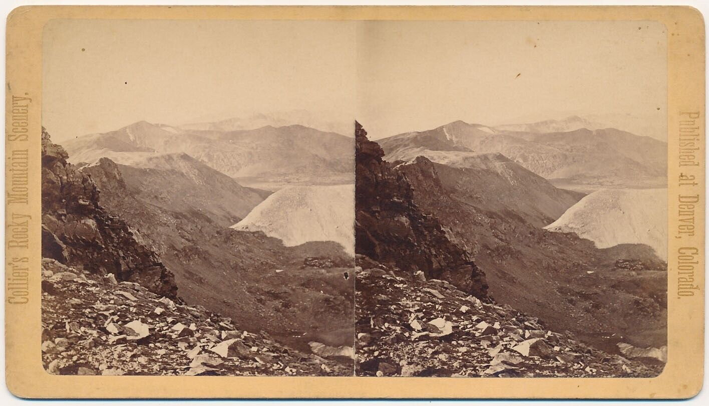 COLORADO SV - Middle Park - Mountain Panorama - Collier 1880s
