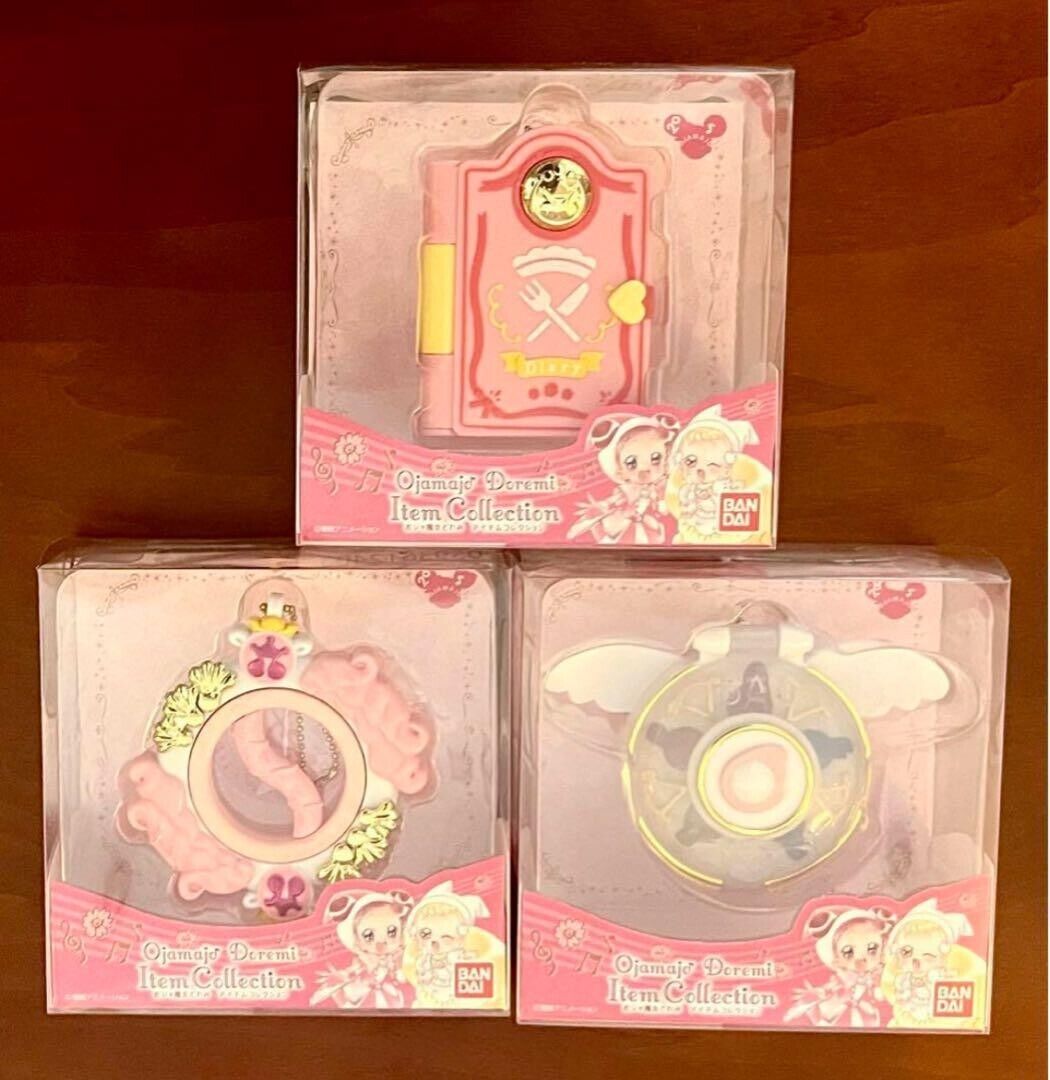 Ojamajo Doremi Magical Item Collection Set of 3 Bandai