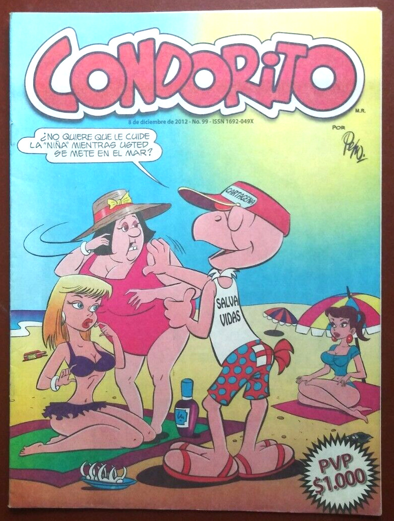 CONDORITO COMICS ,8 DE DICIEMBRE. 2012 # 99 COLECTION 2012. 11.5\