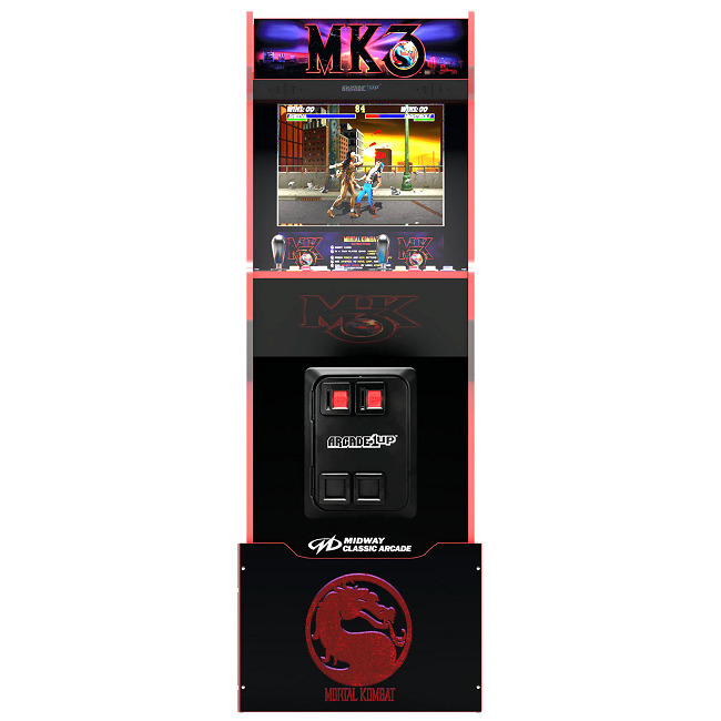 Arcade1Up MKB-A-10293 Ultimate Mortal Kombat Arcade with Riser Arcade