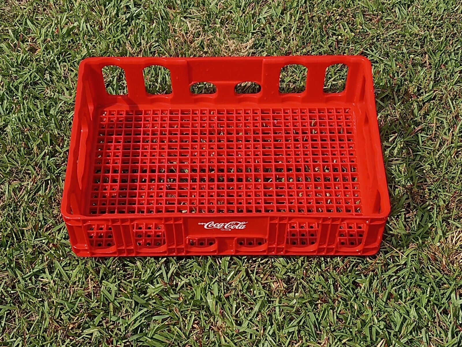 Coca Cola Crate Carrier Plastic Red Collectible Coke Soda