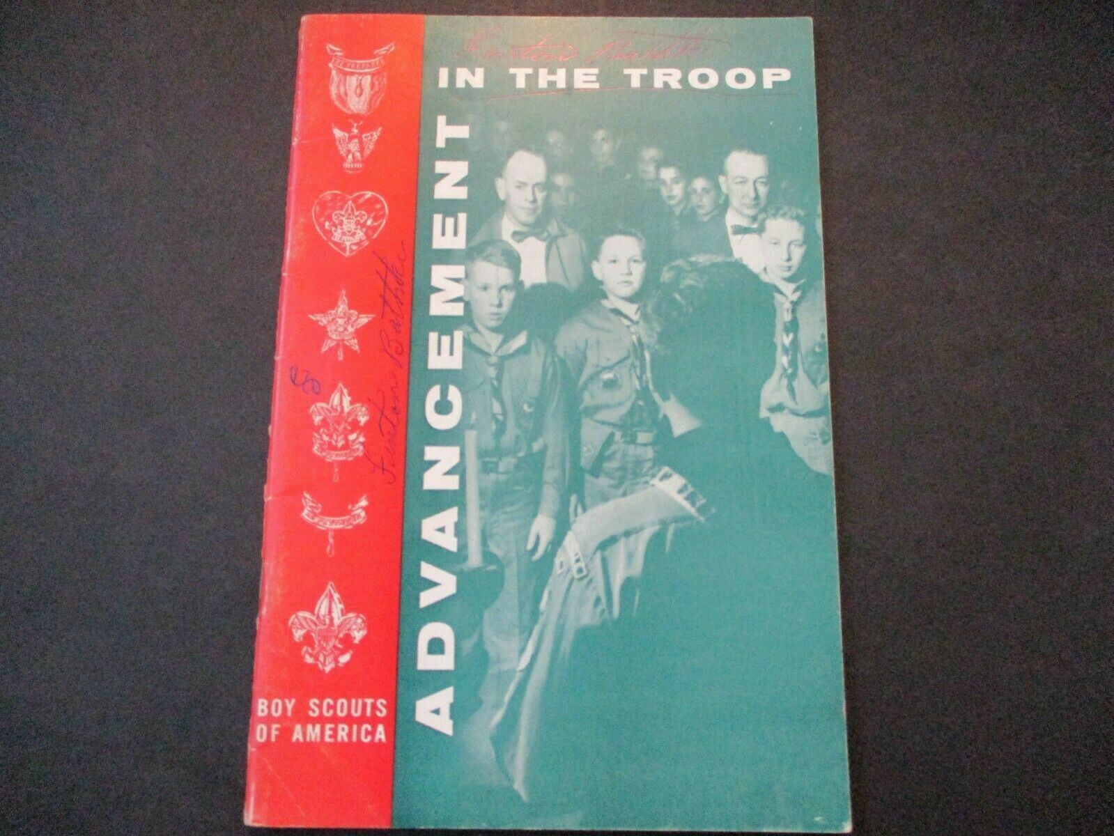 1965 Advancement In The Troop BSA boy scout book