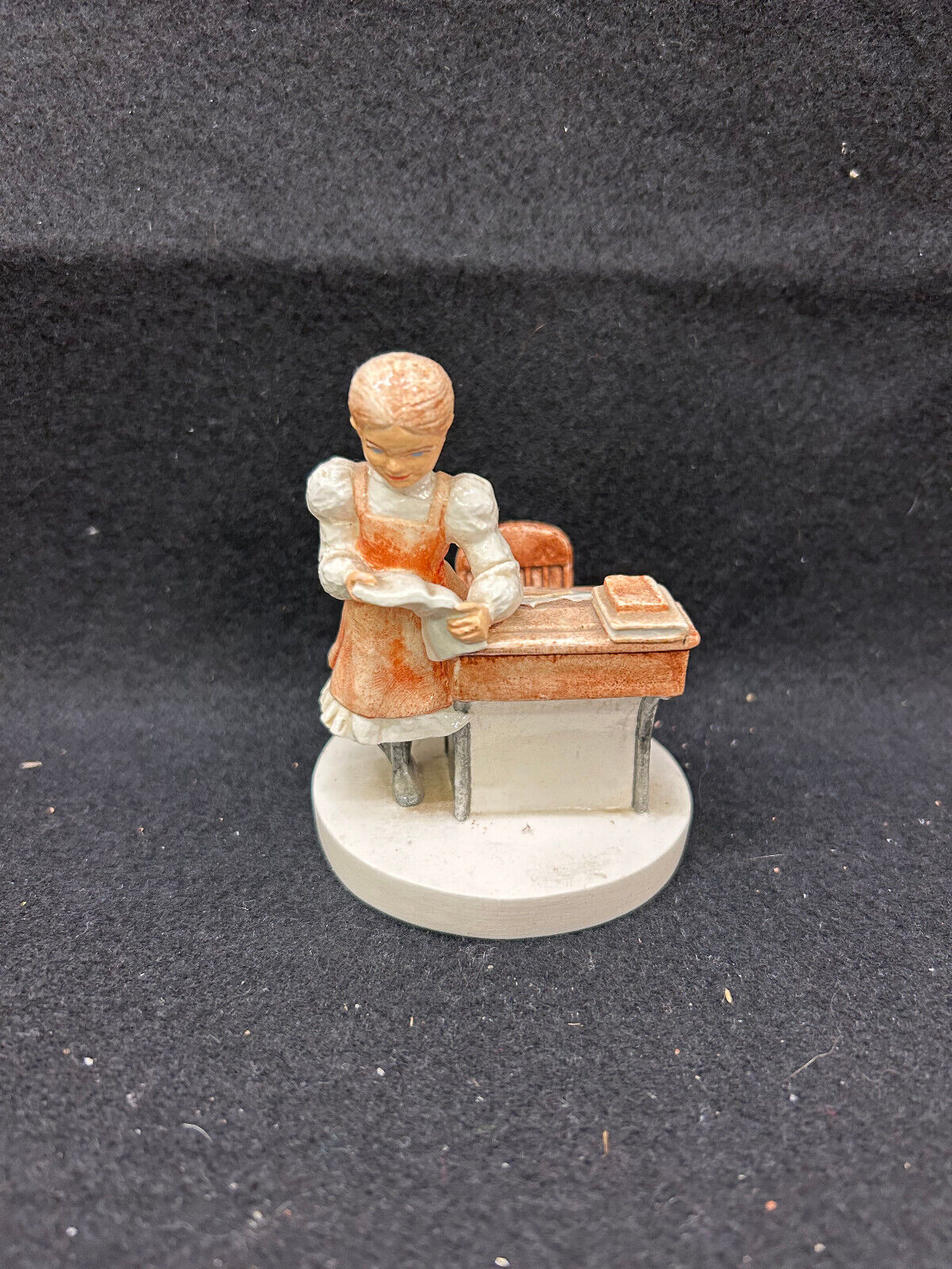 Vintage Sebastian Miniature Figurine School Days - Girl at Desk