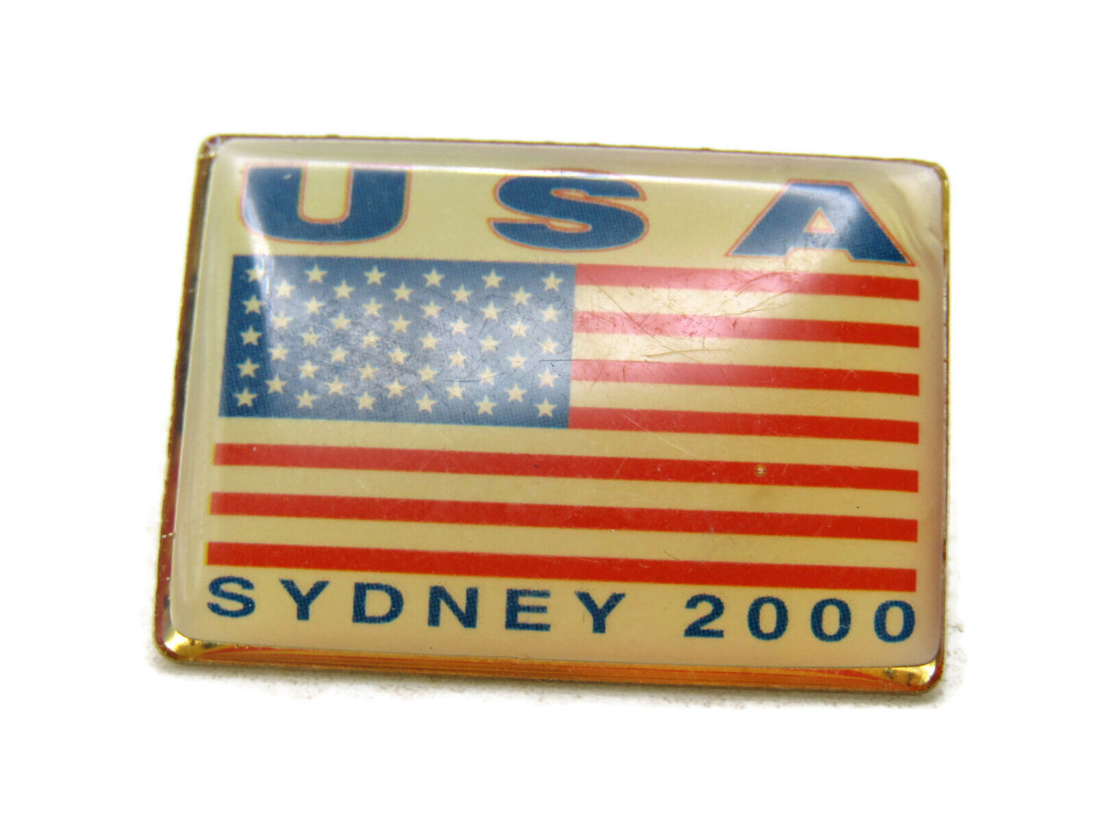 USA Sydney 2000 Pin Gold Tone