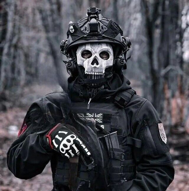 Military Grade Ghost Skull Balaclava - COD Tactical Gear