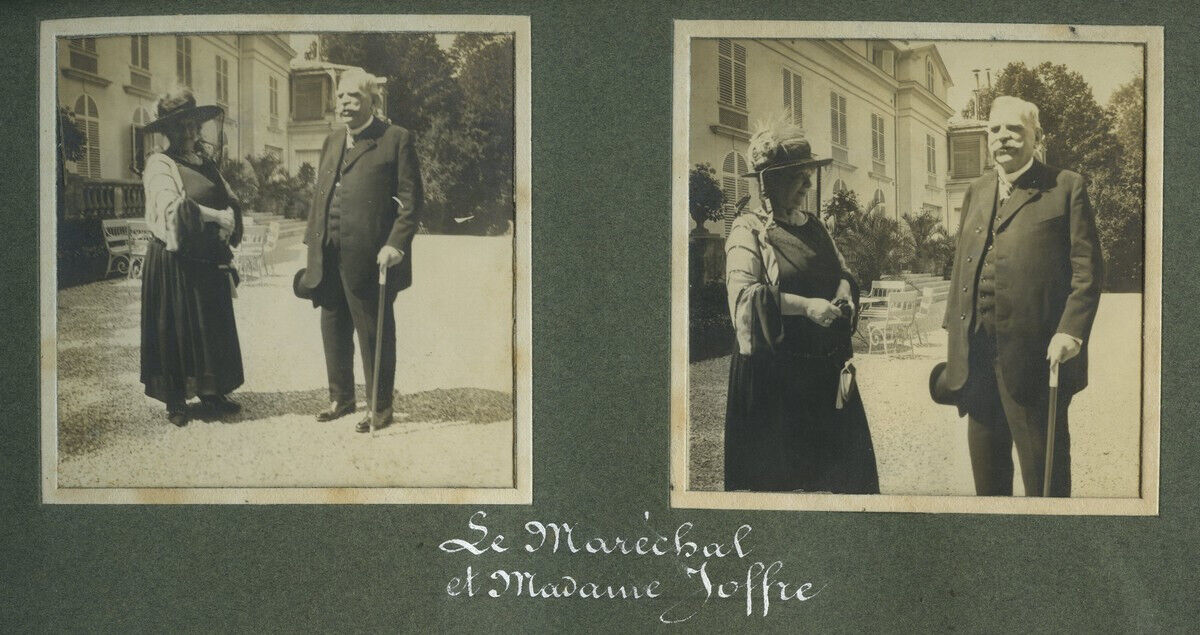 Ernesta Stern Fund. Marshal Joffre and his wife. 1923.