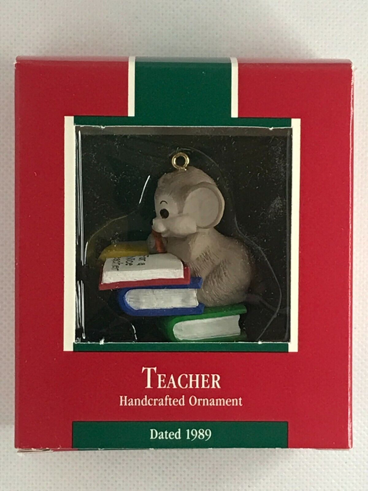 1989 Hallmark Keepsake Christmas Ornament Teacher