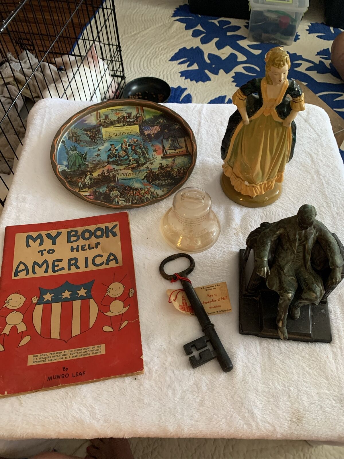 Americana Lot Of Vintage USA POLITICAL Items MUST SEE
