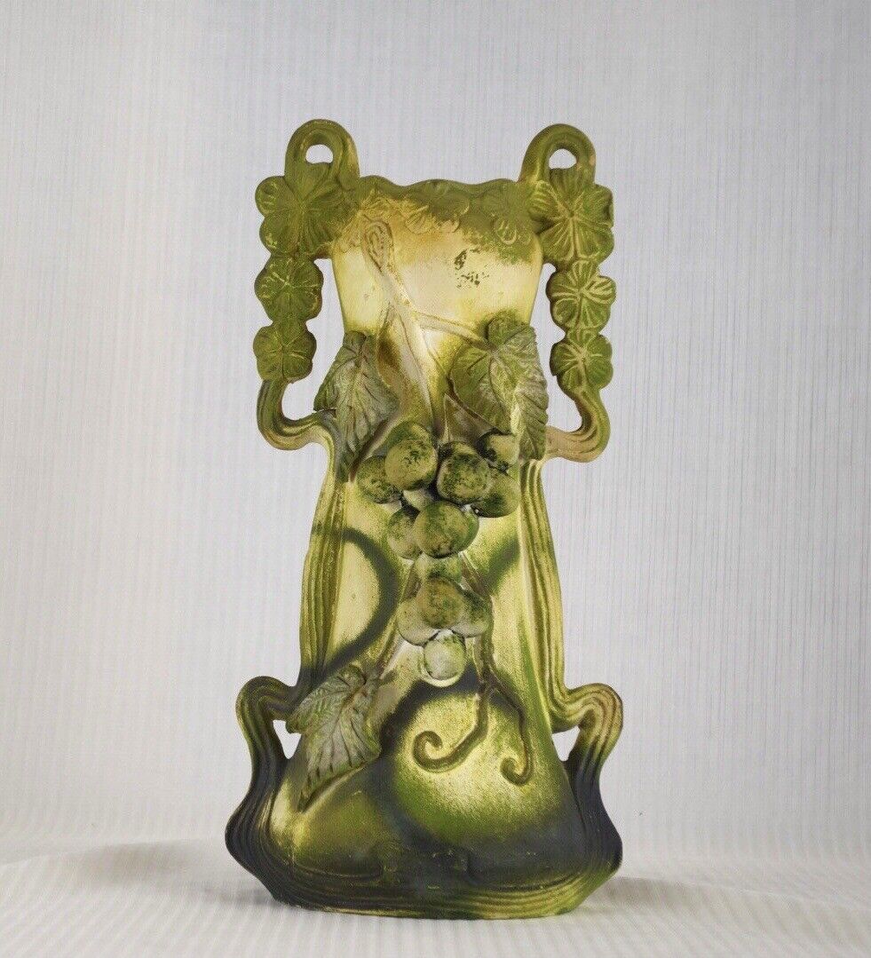 Antique Austrian Art Nouveau Vase by Josef Strnact
