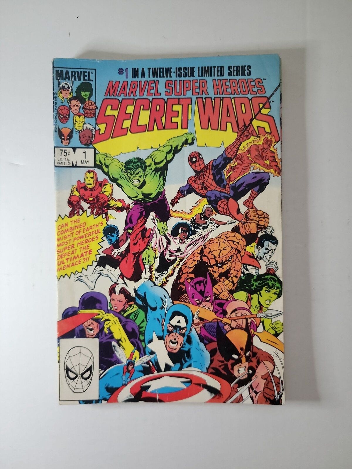 MARVEL SUPER HEROES SECRET WARS 1-12 (1984, Marvel Comics) COMIC FULL RUN LOT