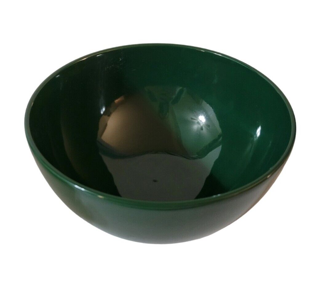 Waechtersbach Germany Ceramic Mixing Bowl Hunter Green READ