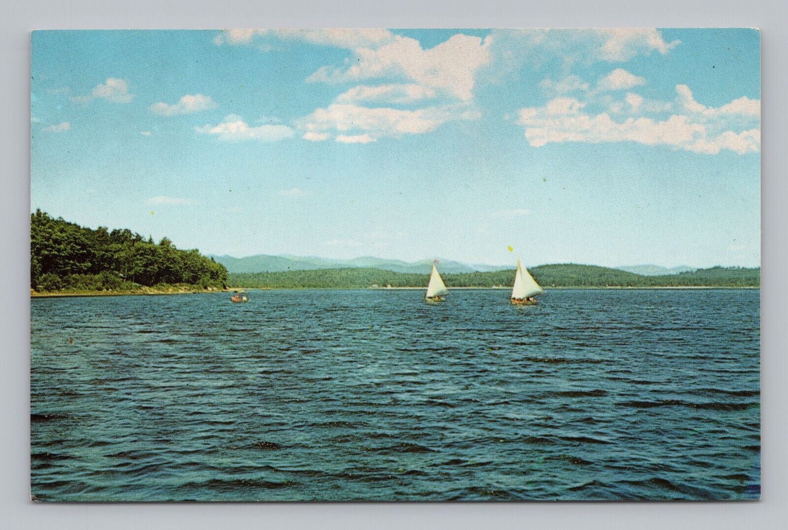 Postcard Sailboats Photo by George French