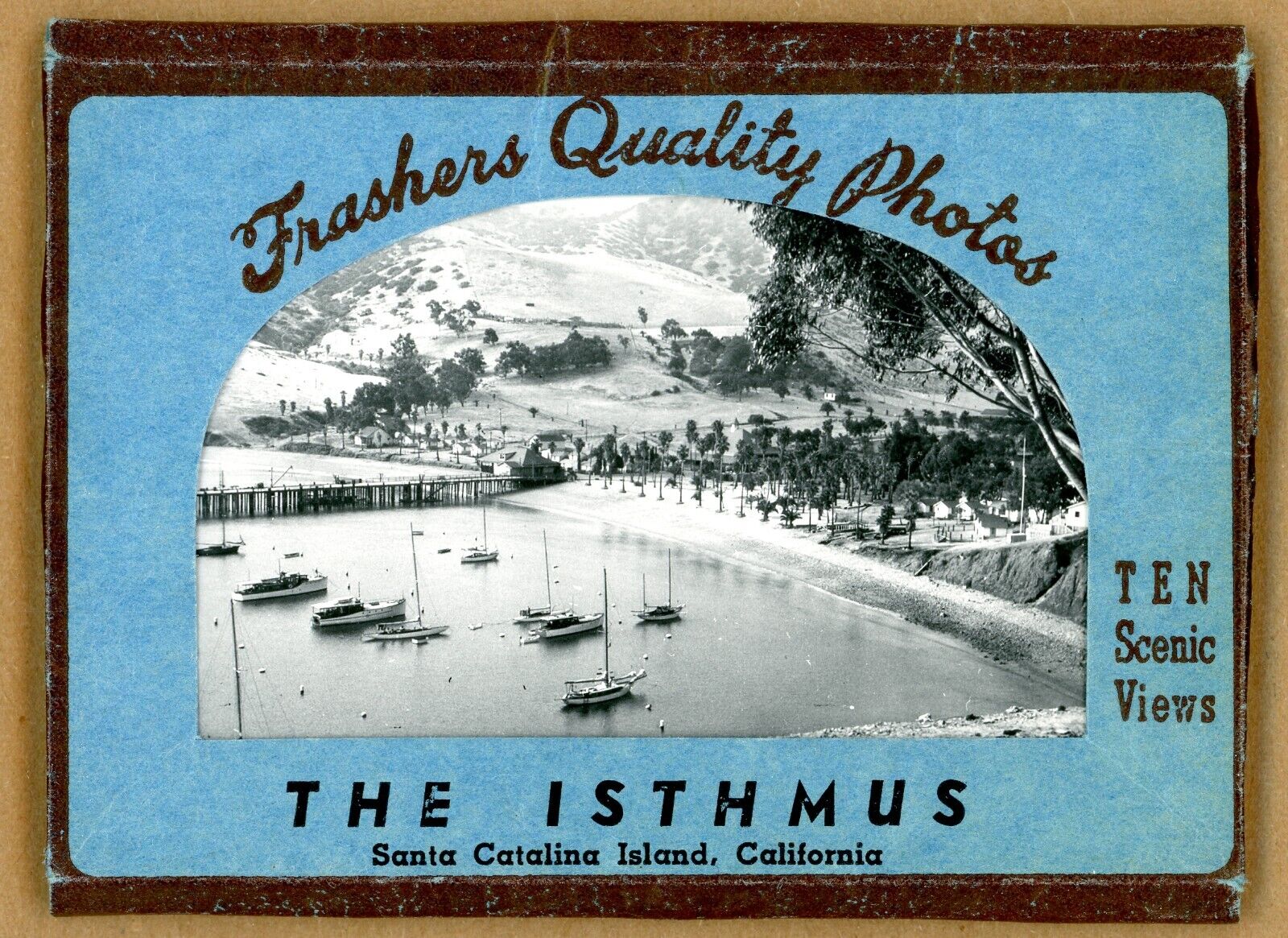 Frashers Quality Photos 10 mini Scenic Views of the Isthmus Catalina Island