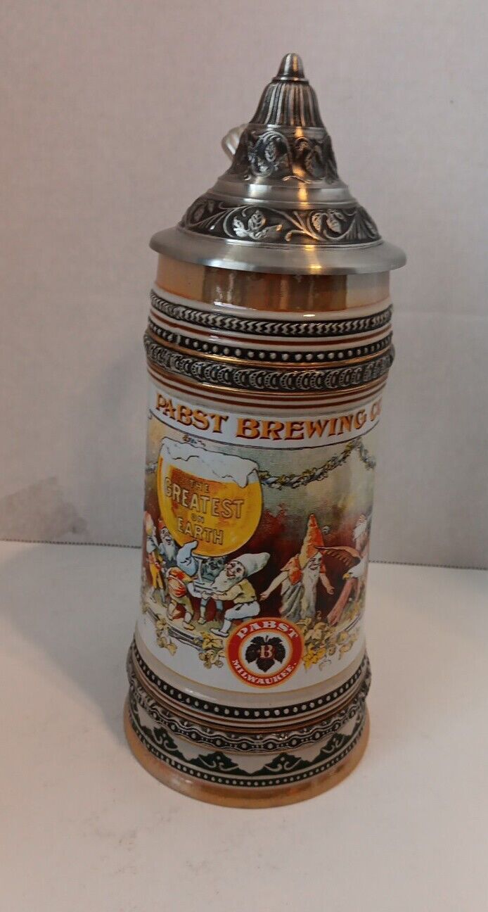 2005 Pabst Brewing Company Captain Frederick Pabst Mansion lidded stein 289/500