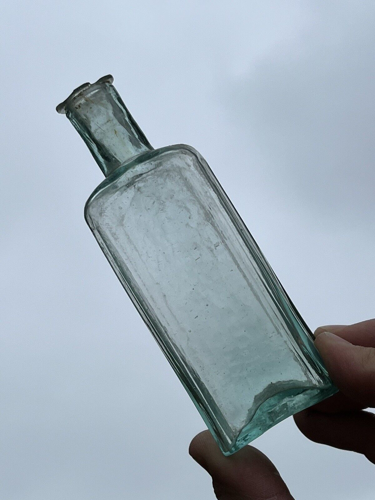 Antique Pontil Bottle Medical Flavoring Unknown Circa 1860s #6